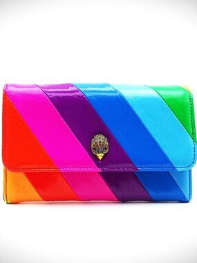 KURT GEIGER LONDON Kensington Rainbow Wallet Crossbody Bag